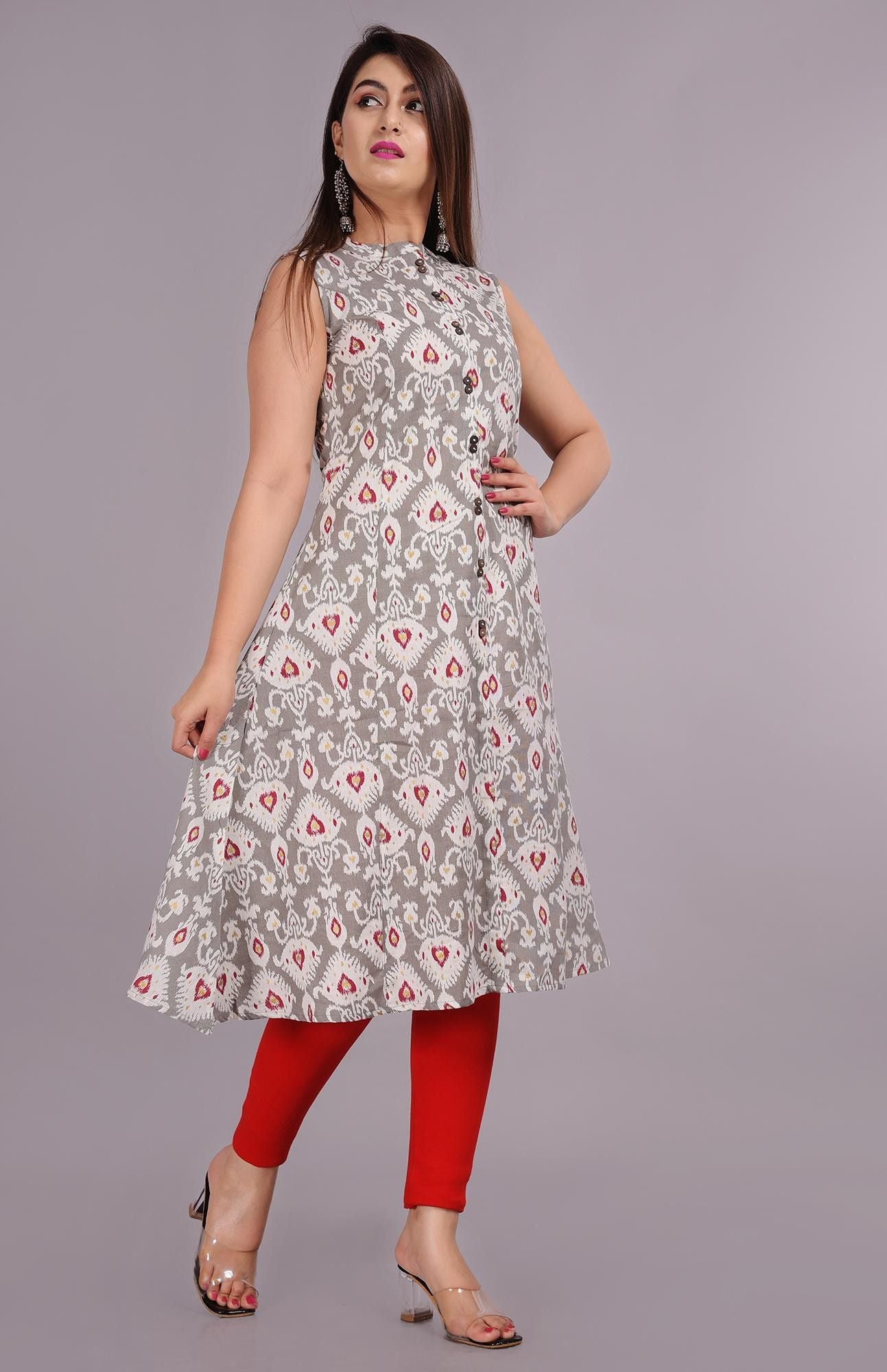 Fantastic Printed Cotton Blend Kurti