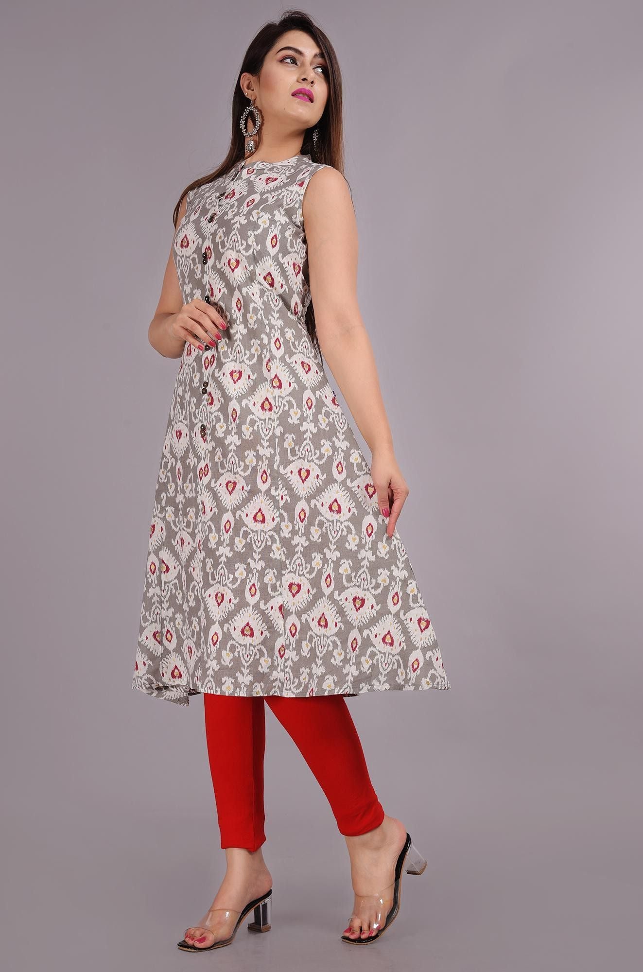 Fantastic Printed Cotton Blend Kurti